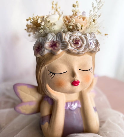 Peça Ângela 🧚 c/flores de cera
