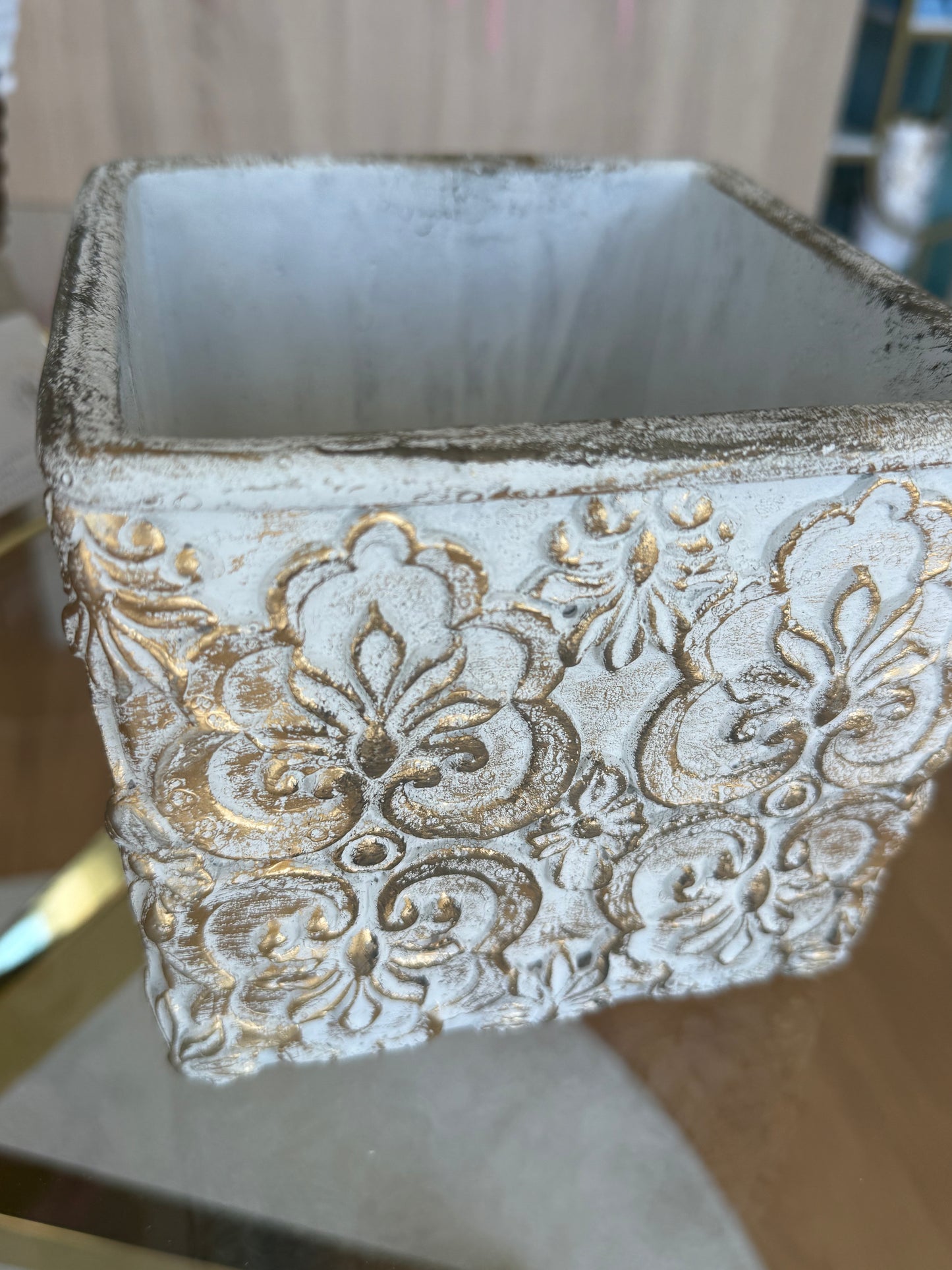 Vaso Vintage Cubo