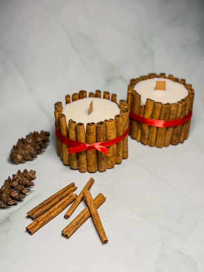 Vela com Paus de Canela