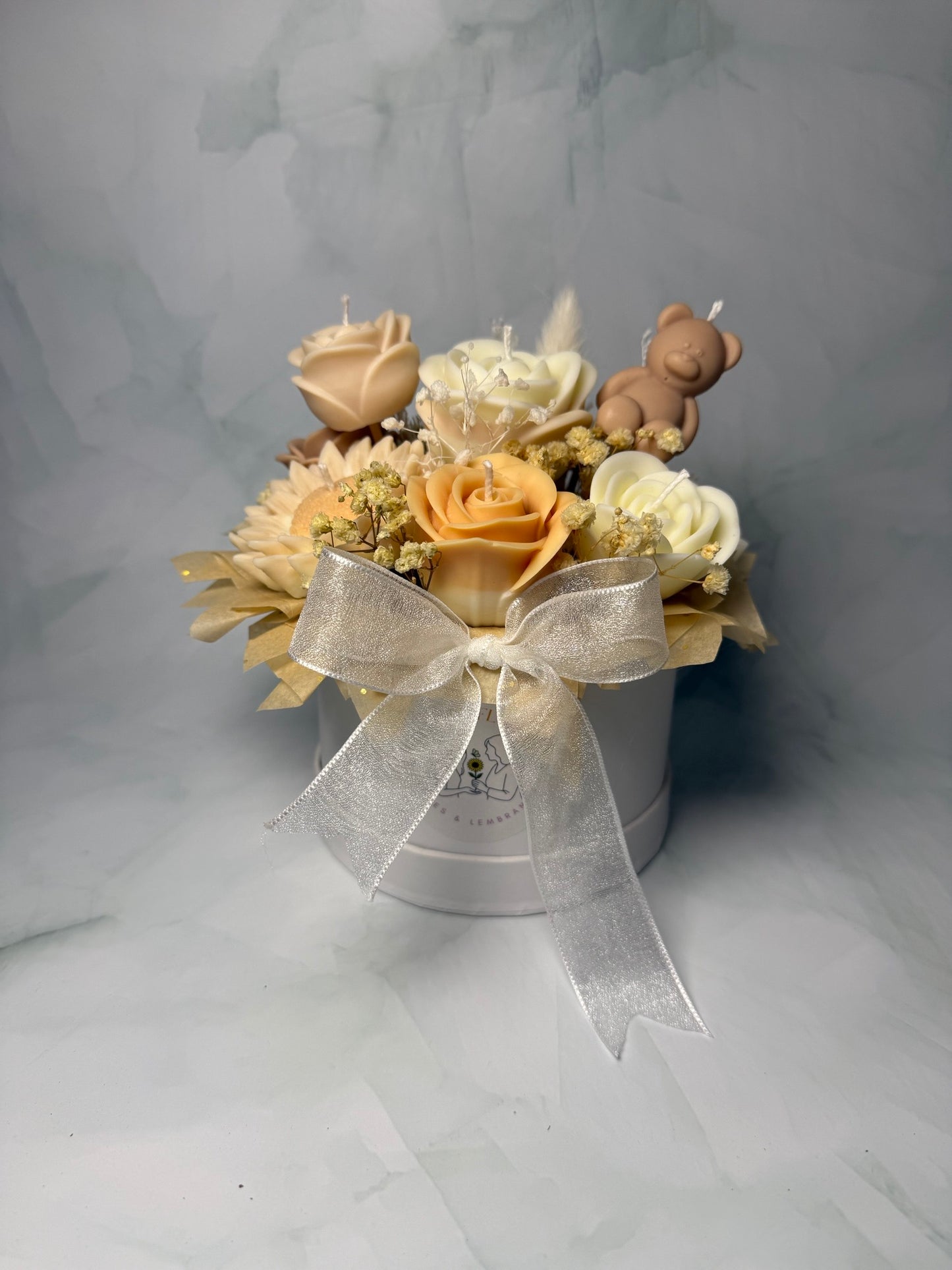 Mini Box Flores cera